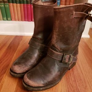 Frye leather boots